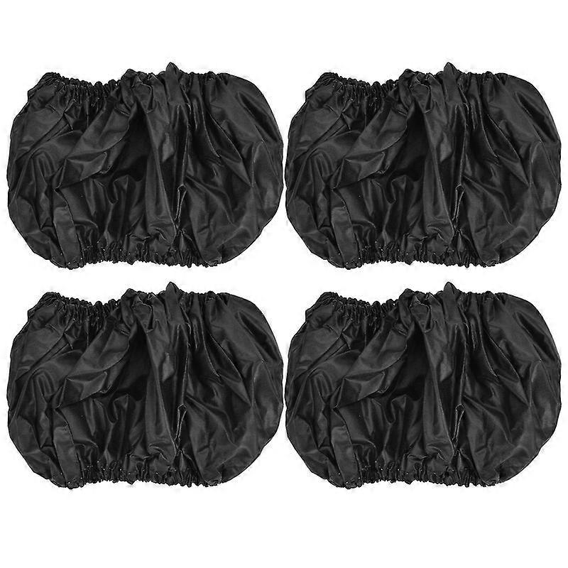 4-Pack Dustproof Wheel Covers for Strollers and Wheelchairs