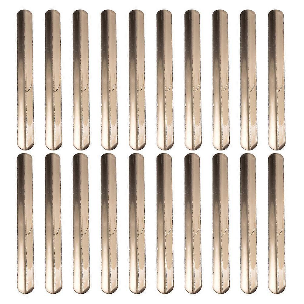 Stainless Steel Slap Bands 40Pcs Perfect For Handmade Crafts Great For Kids And Craft Enthusiasts
