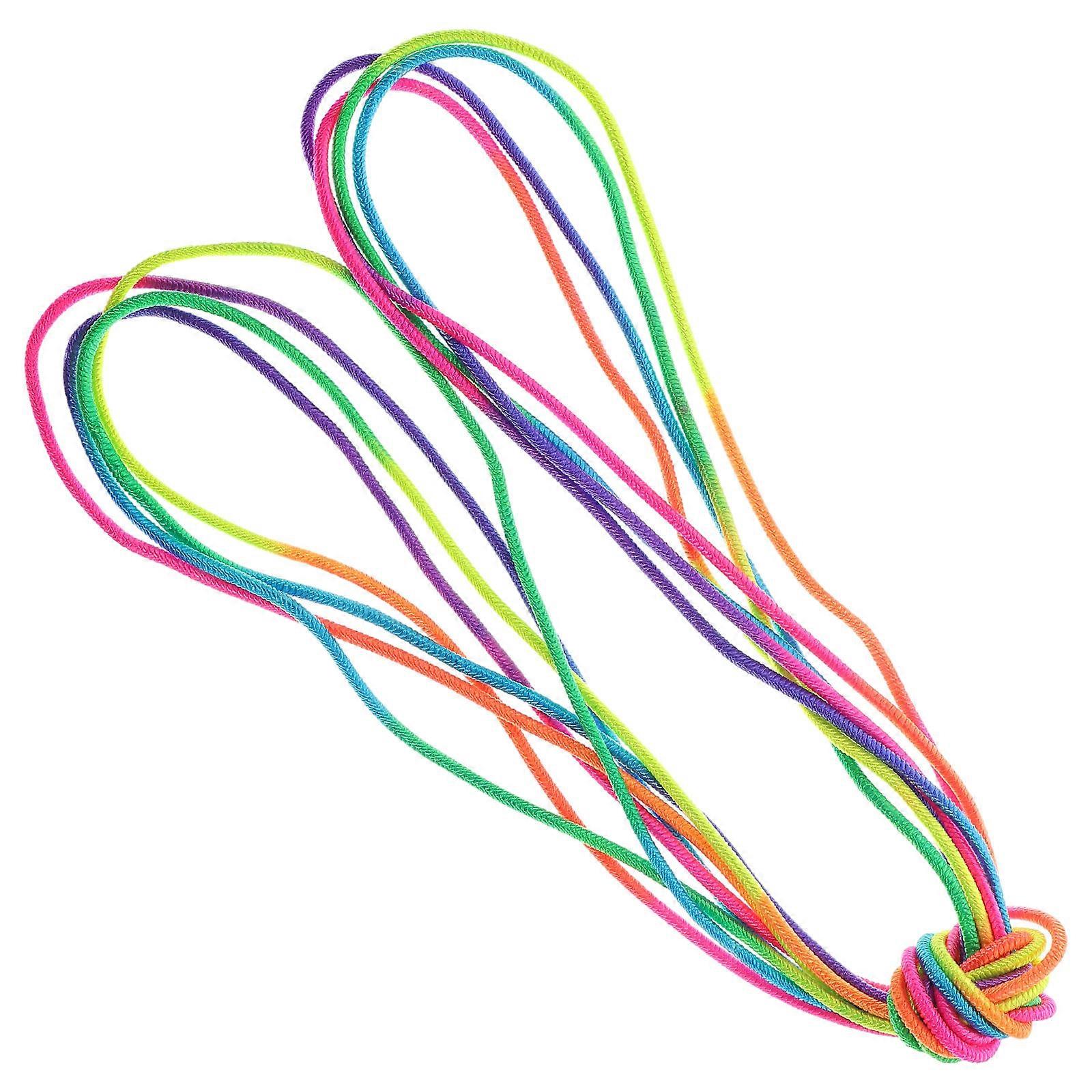 Chinese Jump Rope Elastic Band Family Time Multi Plastic Toy for Child Development 1 Set
