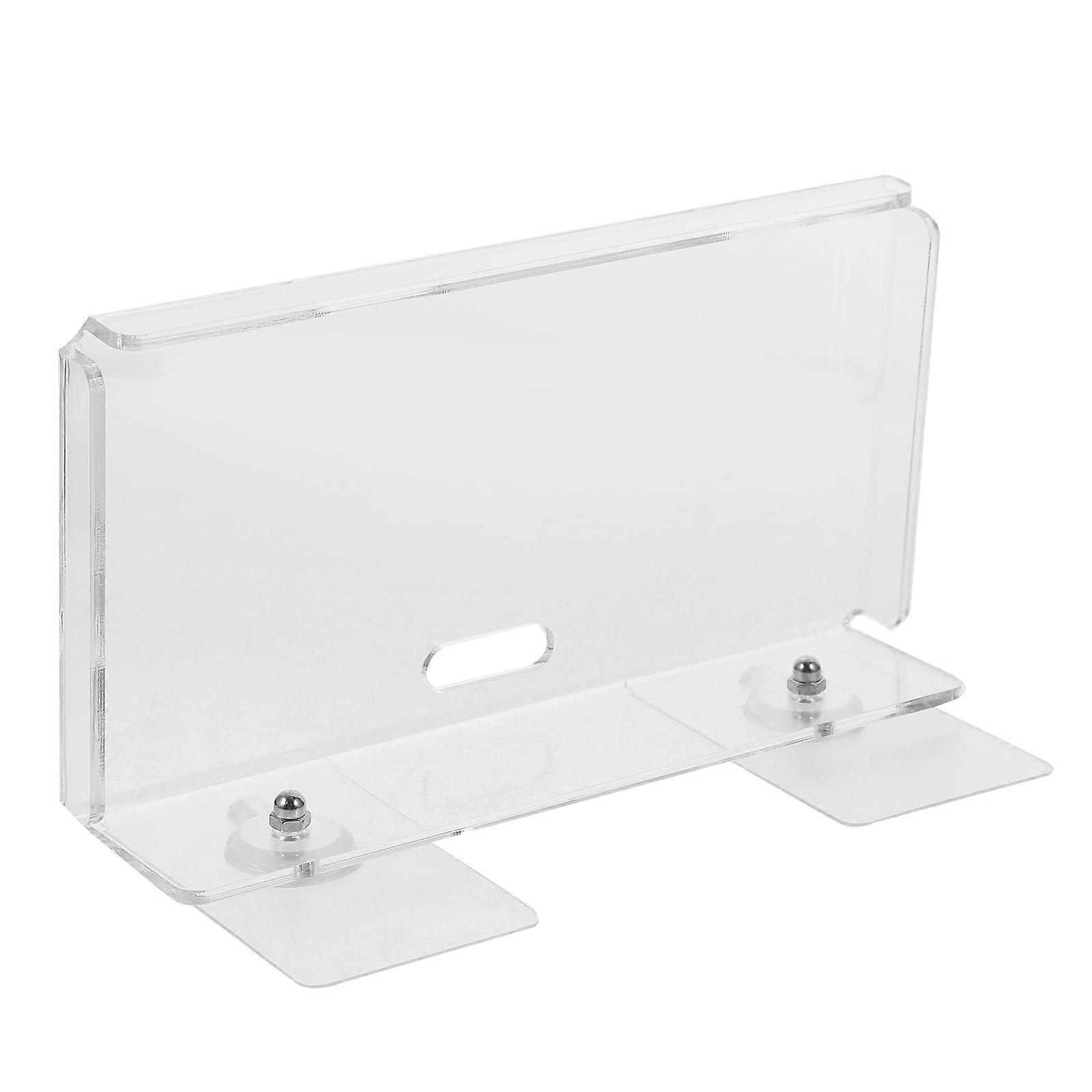 Wall Mount Floating Shelf Acrylic Camera Holder Suitable for 5Sets