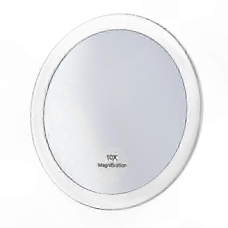 10x Magnifying Mirror with 3 Suction Cups, 10x Magnification Makeup Mirror