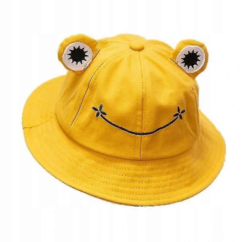 Cartoon Frog Bucket Hat