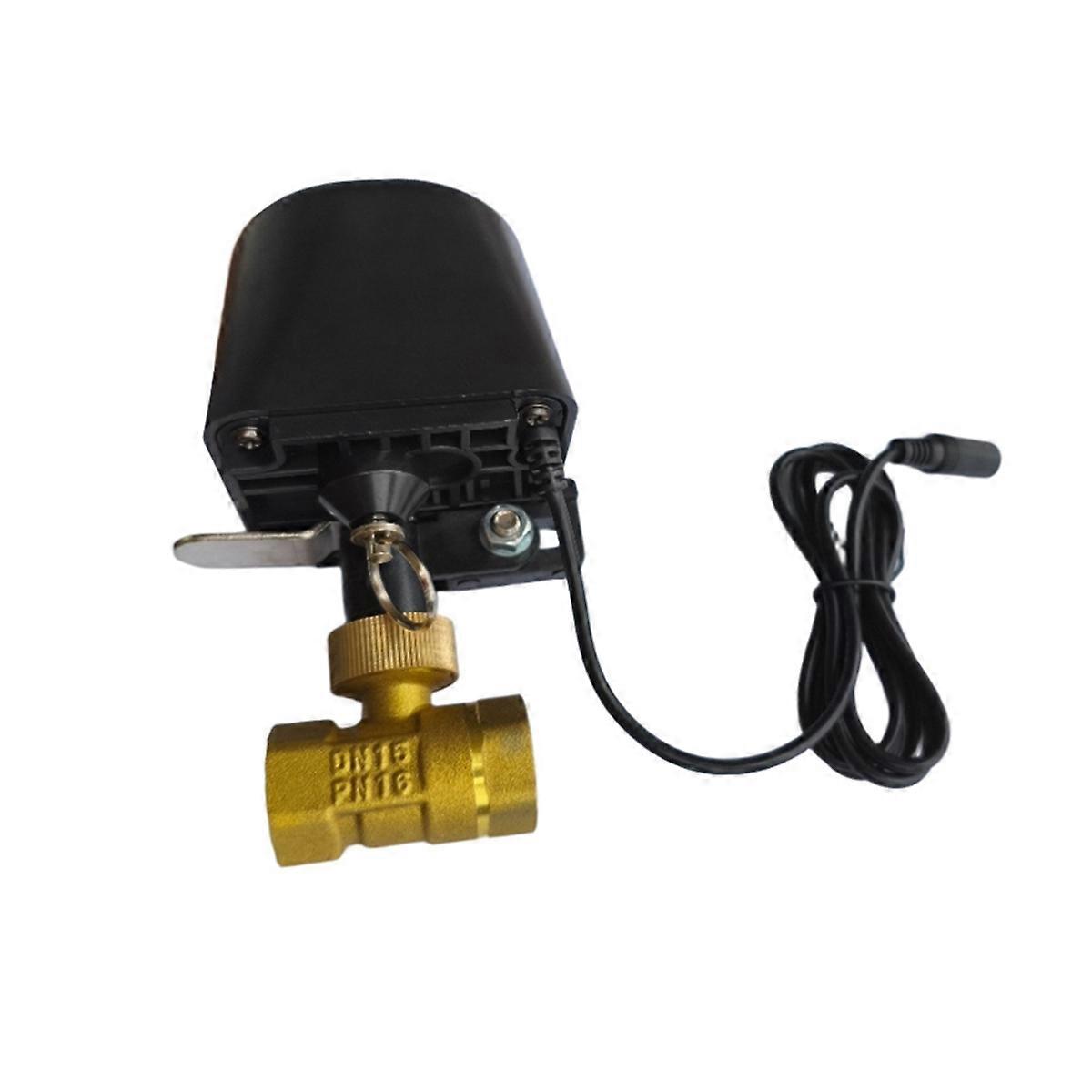 Tuya Smart 3.0 WiFi Gases Water Vavle WiFi Stop Check Valve DN15 Wireless Switch Control Timer with Home EU