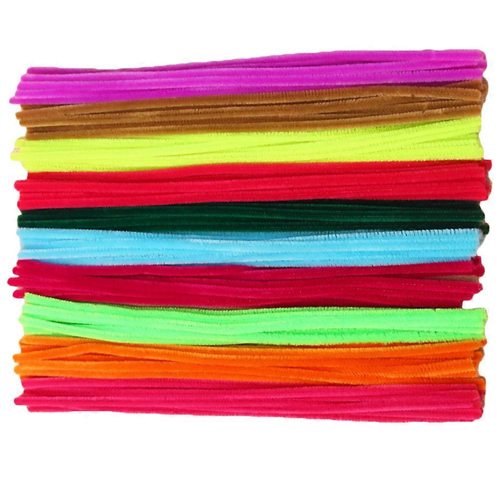 600Pcs Chenille Stems DIY Twisted Bars for Kids Educational Crafts