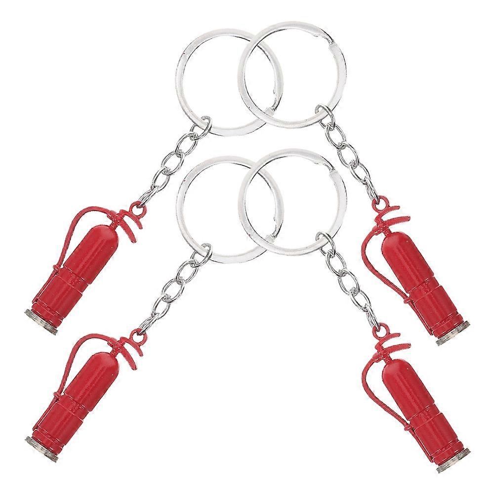 Firefighter Key Chains Alloy Pendant for Hanging 16Pcs Collection