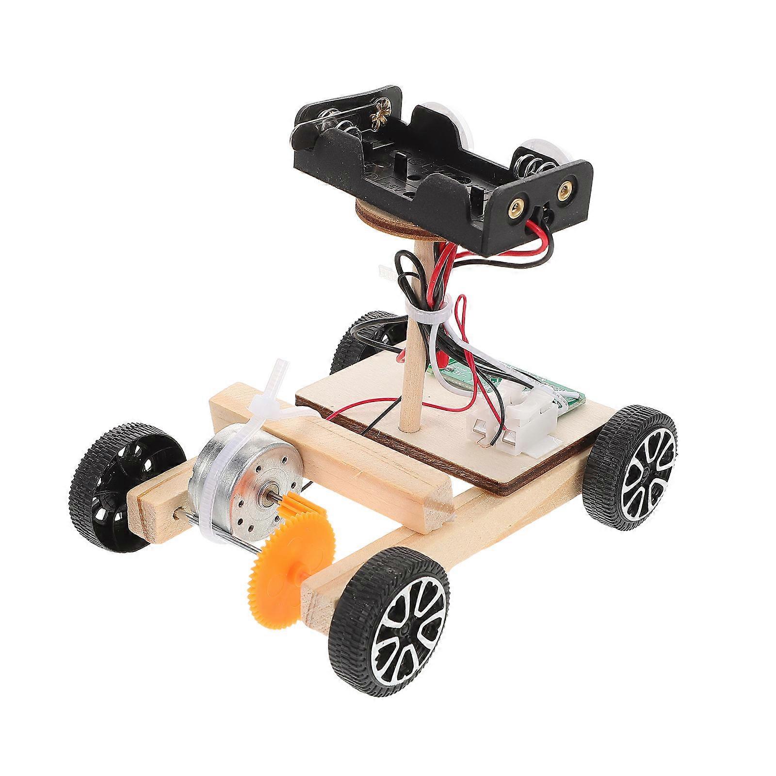 Voice Control Model Car Toy 5Sets for Kids Science Assembly Project