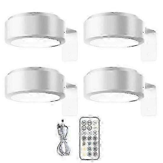 Wireless Remote-Controlled Wall Light with Dimming and 13-Color RGB Adjustment Battery-Powered Art and Picture Illumination Fixture 2025