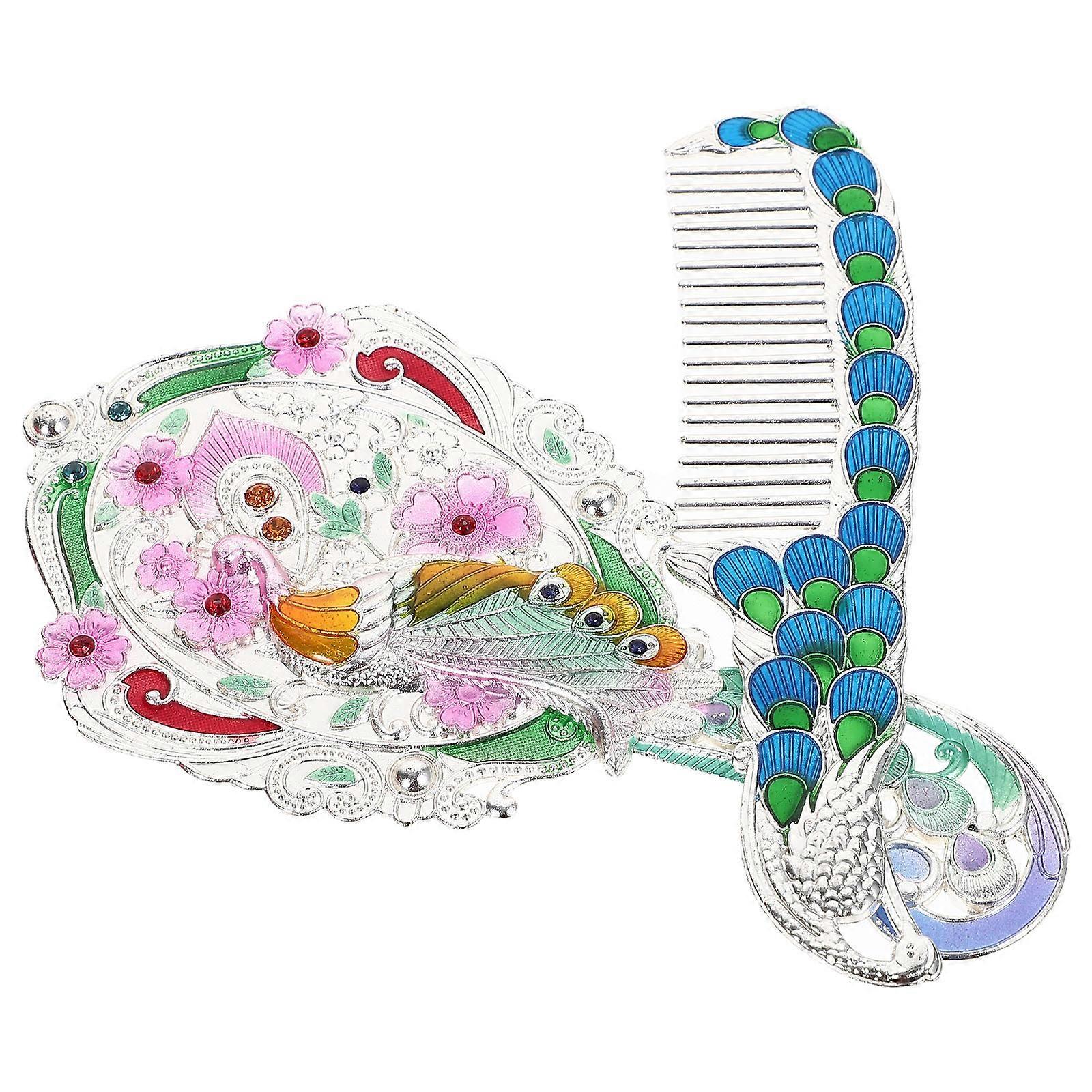 Metal Mirror Vintage Design Makeup Mirrors for Makeup Use 3Sets