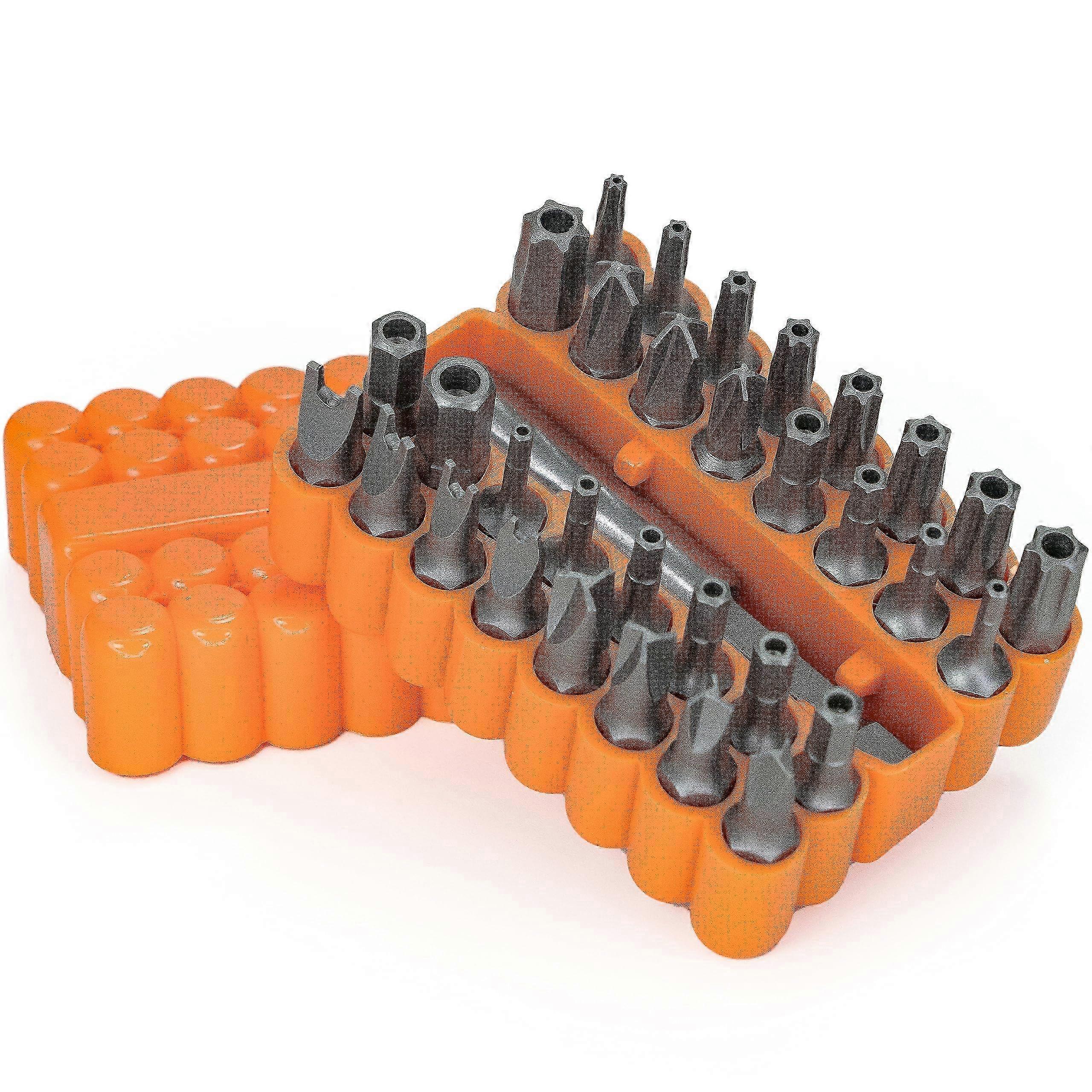 Mutt Tools 33pcs Security Bit Set Torx Hex Triwing Spanner Kit 2025