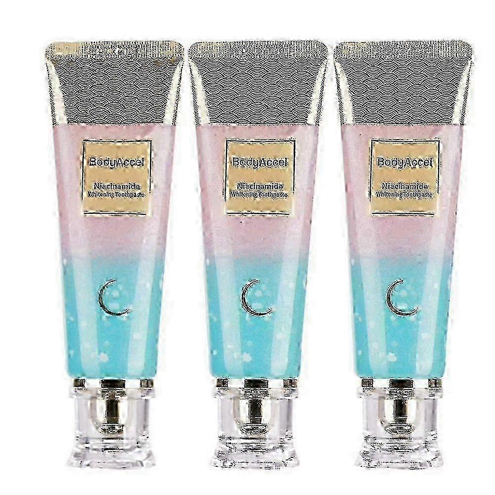 2025 1-3X BodyAccel Niacinamide Whitening Toothpaste BodyAccel Toothpaste Niacinamide