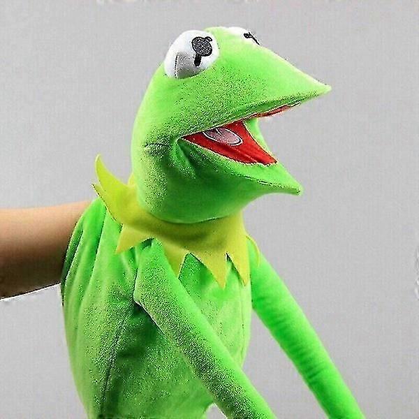 60 cm Kermit The Frog Hand Puppet Full BodyPlush Toy Prop