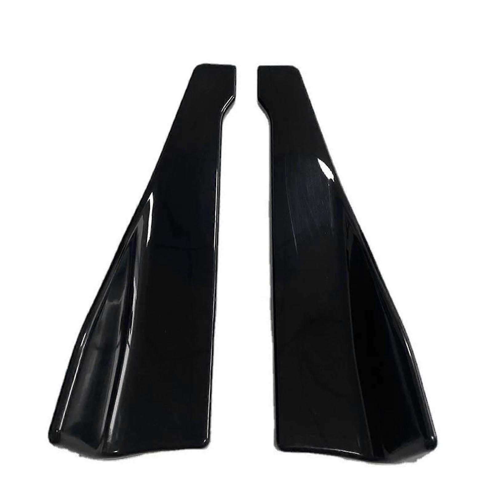Universal Spoiler Diffuser Splitter Car Side Skirts With Rear Corner Protection Plate Universal Fit
