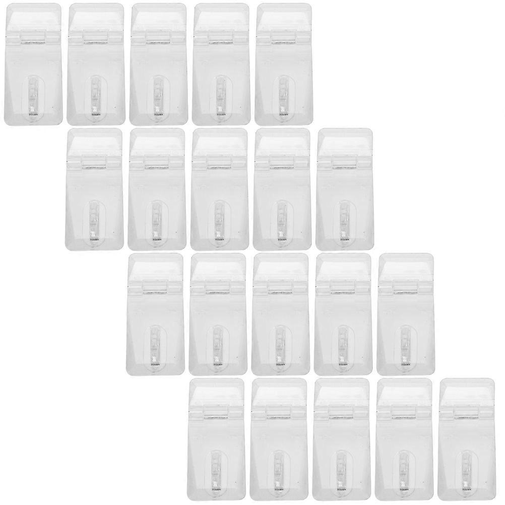 Clear Hasp Latch Mini Hinge Lock for Home Use 30Sets