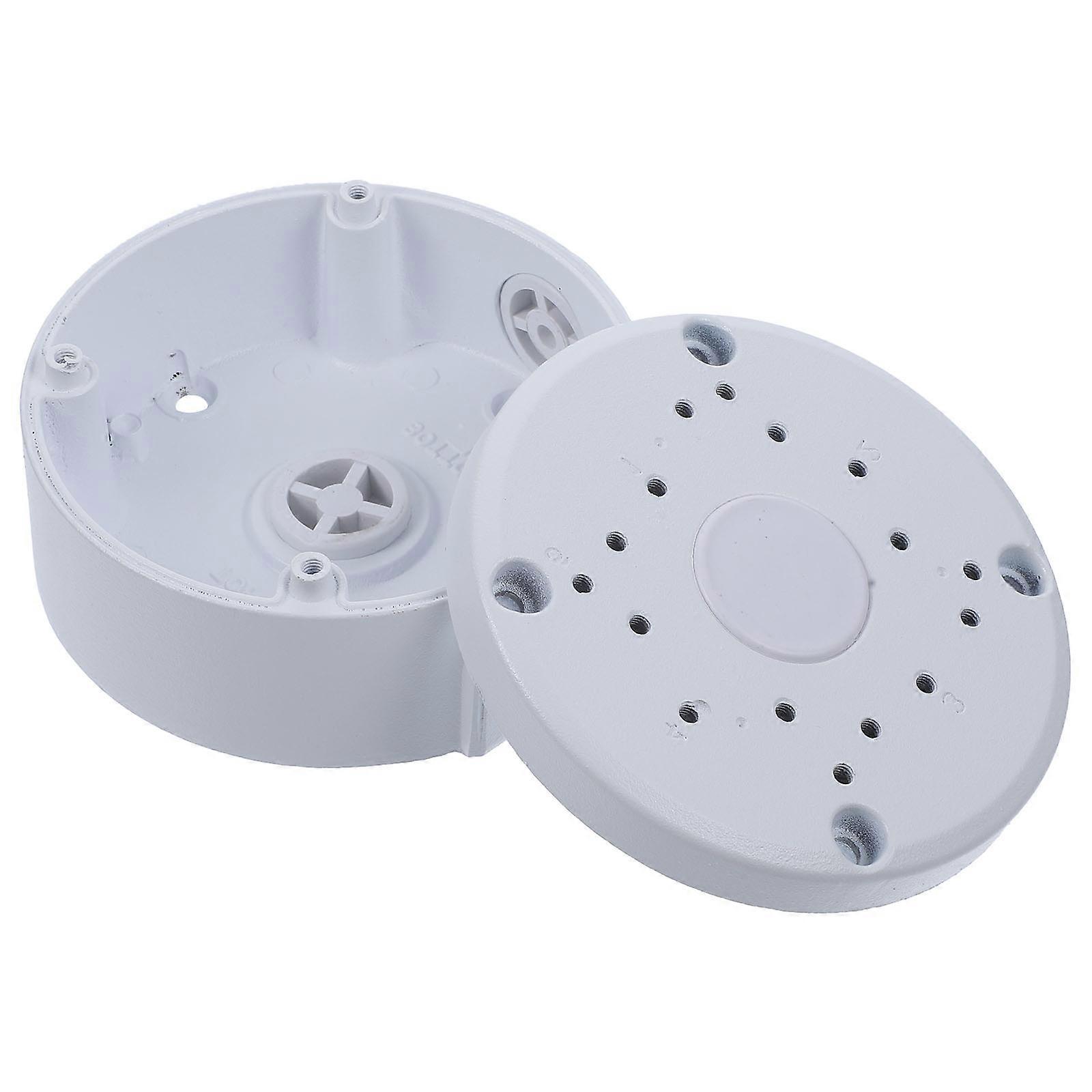 Camera Junction Box Security Camera Junction Box for Wall Mount 2Pcs Silver