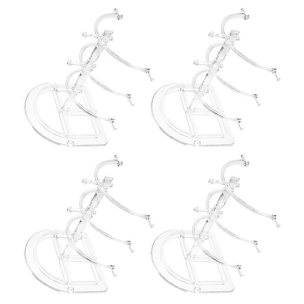 Glasses Display Stand 3-Layer Organizer for Storage Use 8Pcs