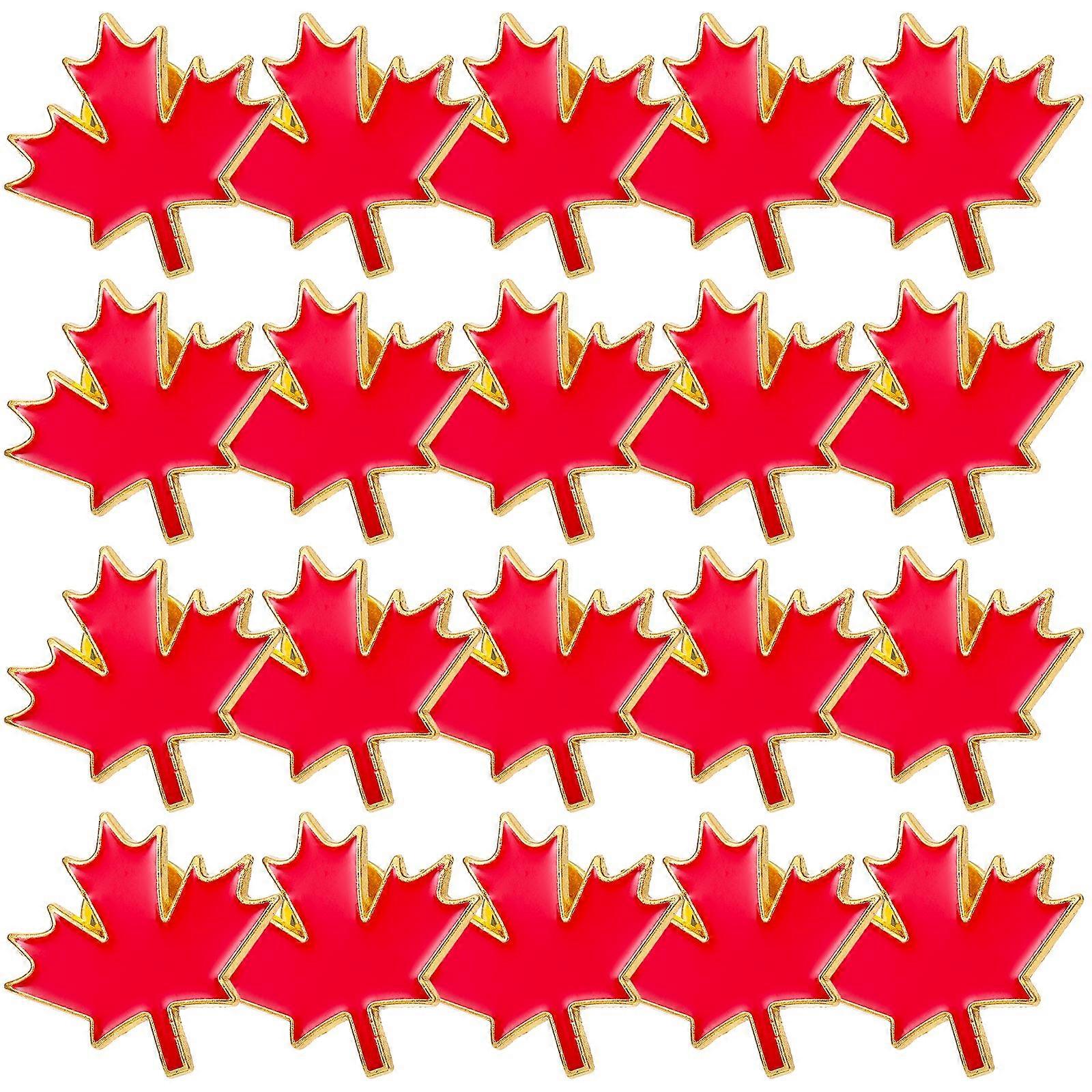Simple Design Leaf Accessory Ideal For Formal Wear 2.5X2.4CM Red 140Pcs