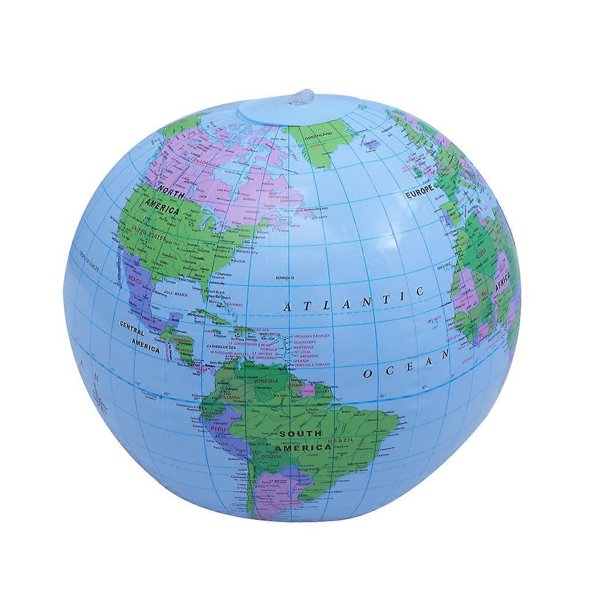 Educational Globe Ball with World Map for Stress Relief Toy