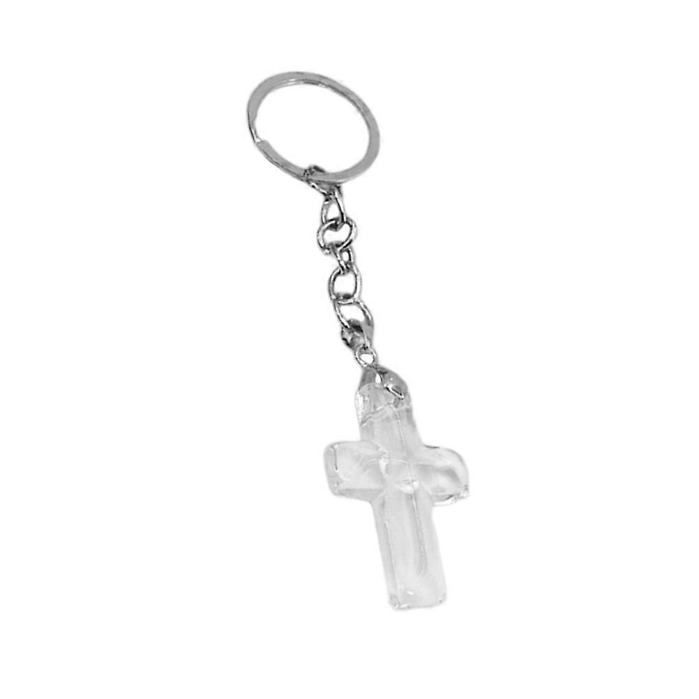Cross Keychain Crystal Design for Key Decoration 3Pcs Set