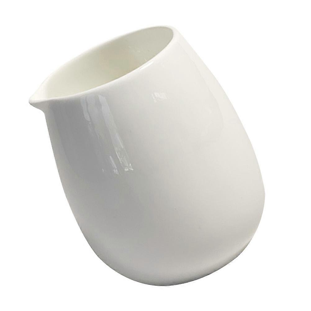Ceramic Milk Jug for Kitchen Use with Practical White Design