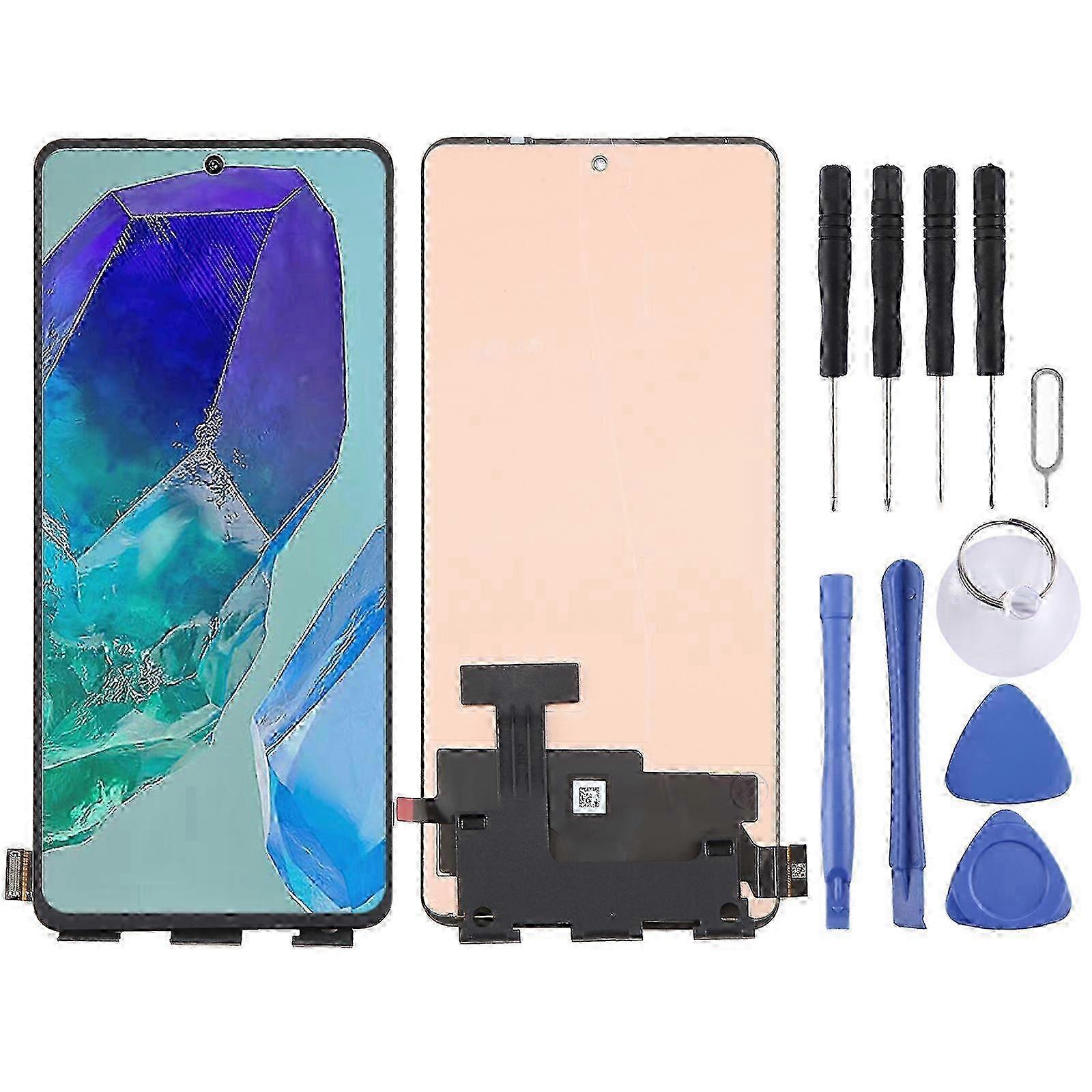 For Samsung Galaxy M55 SM-M556B COMPATIBLE LCD Screen With Digitizer Full Assembly