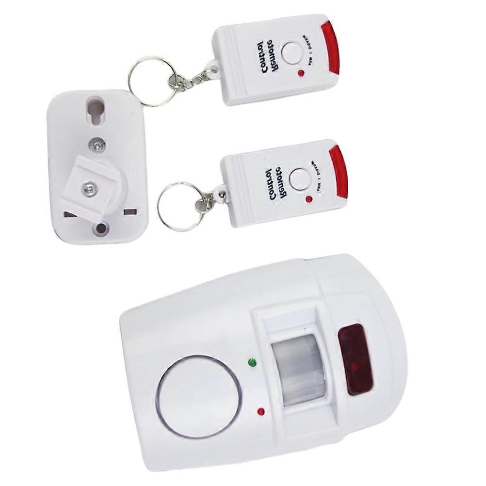 Home Security Alarm System Kit for Door Window Motion Detection White