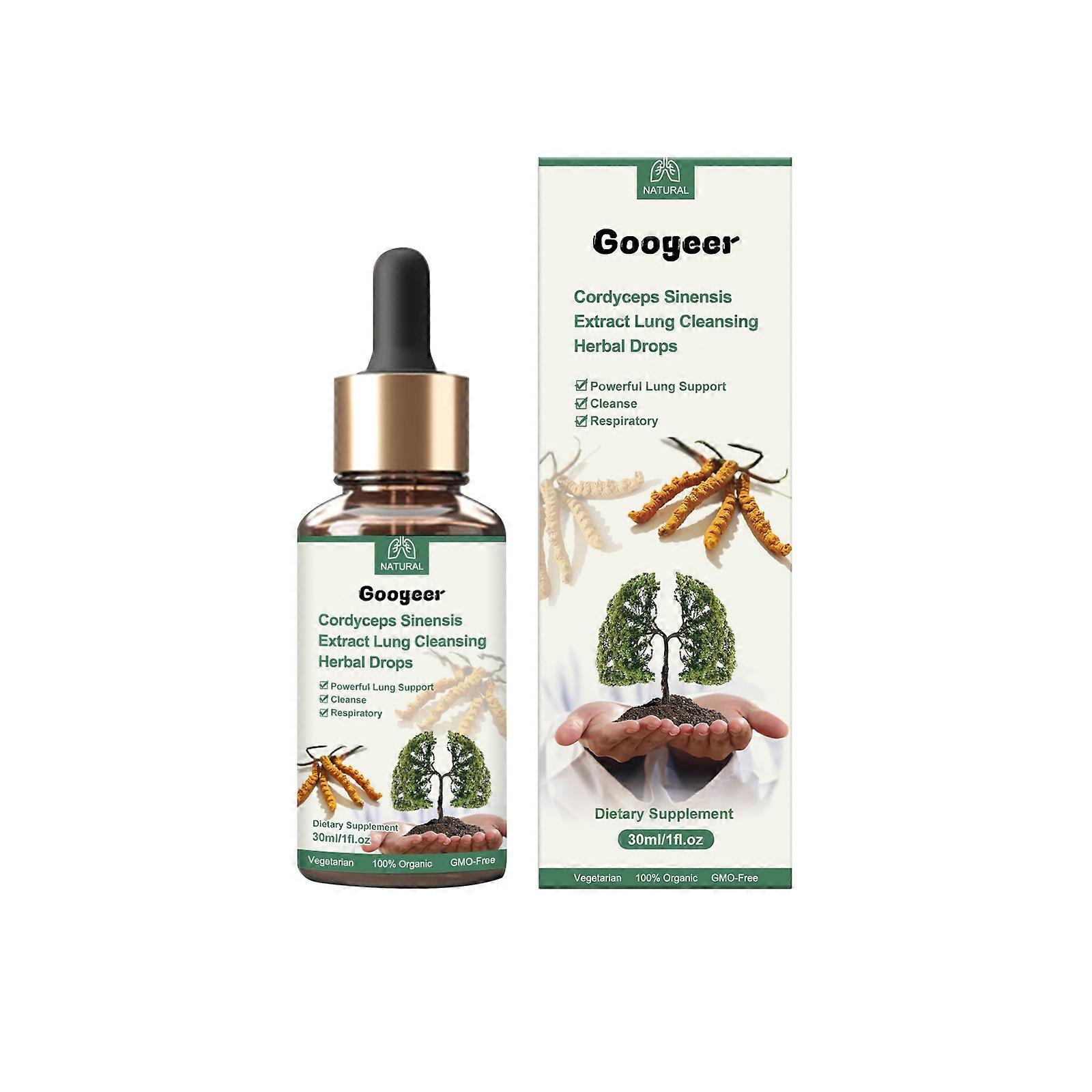 Googeer Cordyceps Sinensis Extract Lung Cleansing Drops-jianc