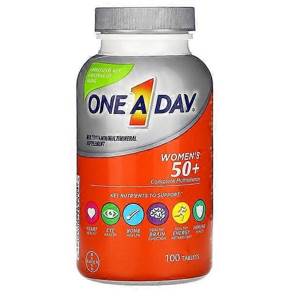 One-A-Day, Women's 50+, Complete Multivitamin, 100 Tablets