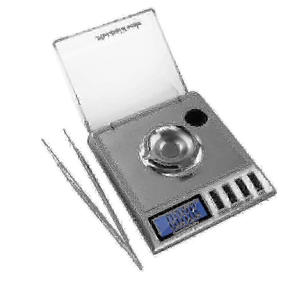 الجوزاء 20 جرام × 0.001 جرام مقياس مليغرام رقمي عالي الدقة ملحق مقياس مجوهرات محمول 0.001 جرام Szrh A-r1362