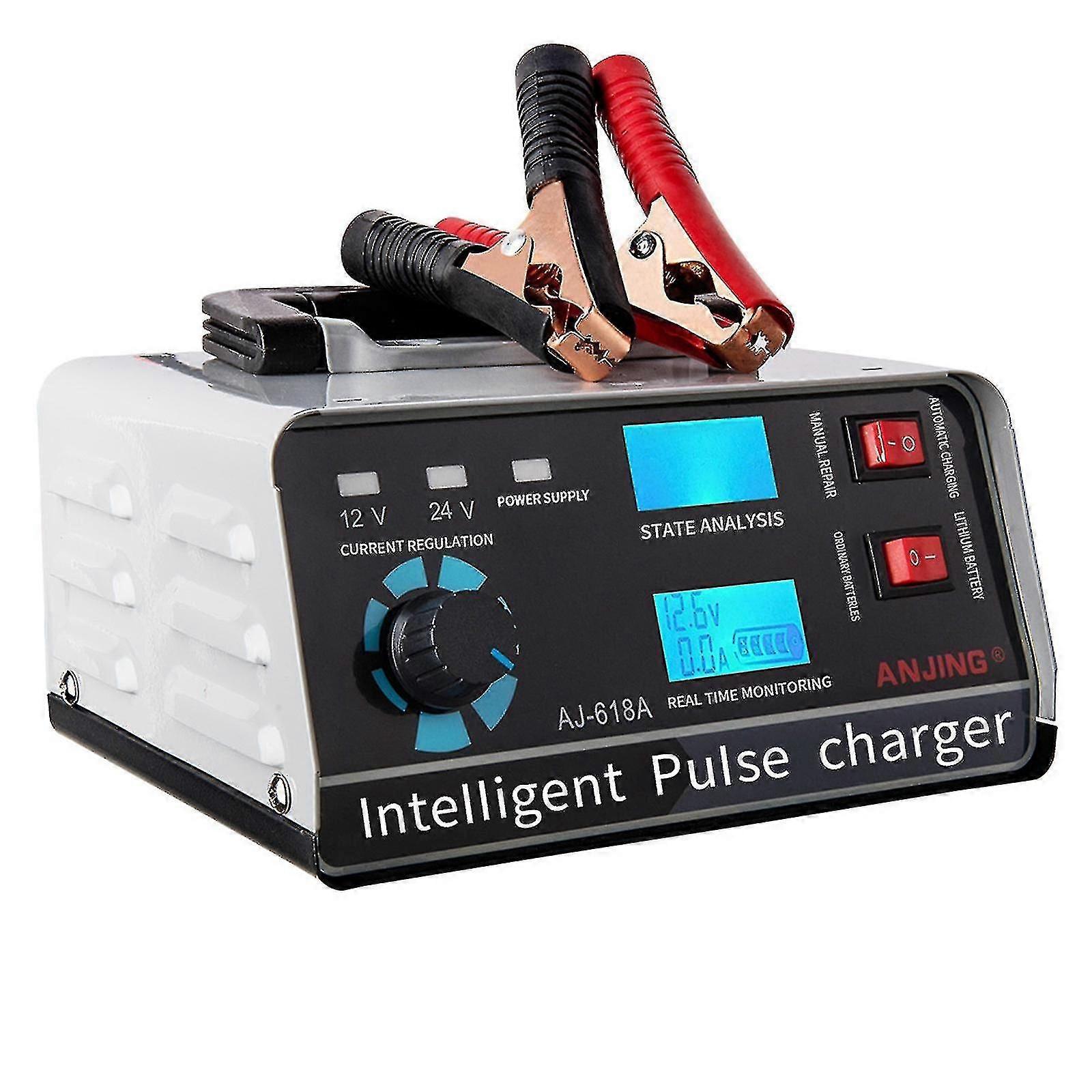 400w 40a 12v/24v Automatische Auto Batterijlader Smart Pulse Reparatie Boot Trickle-C2