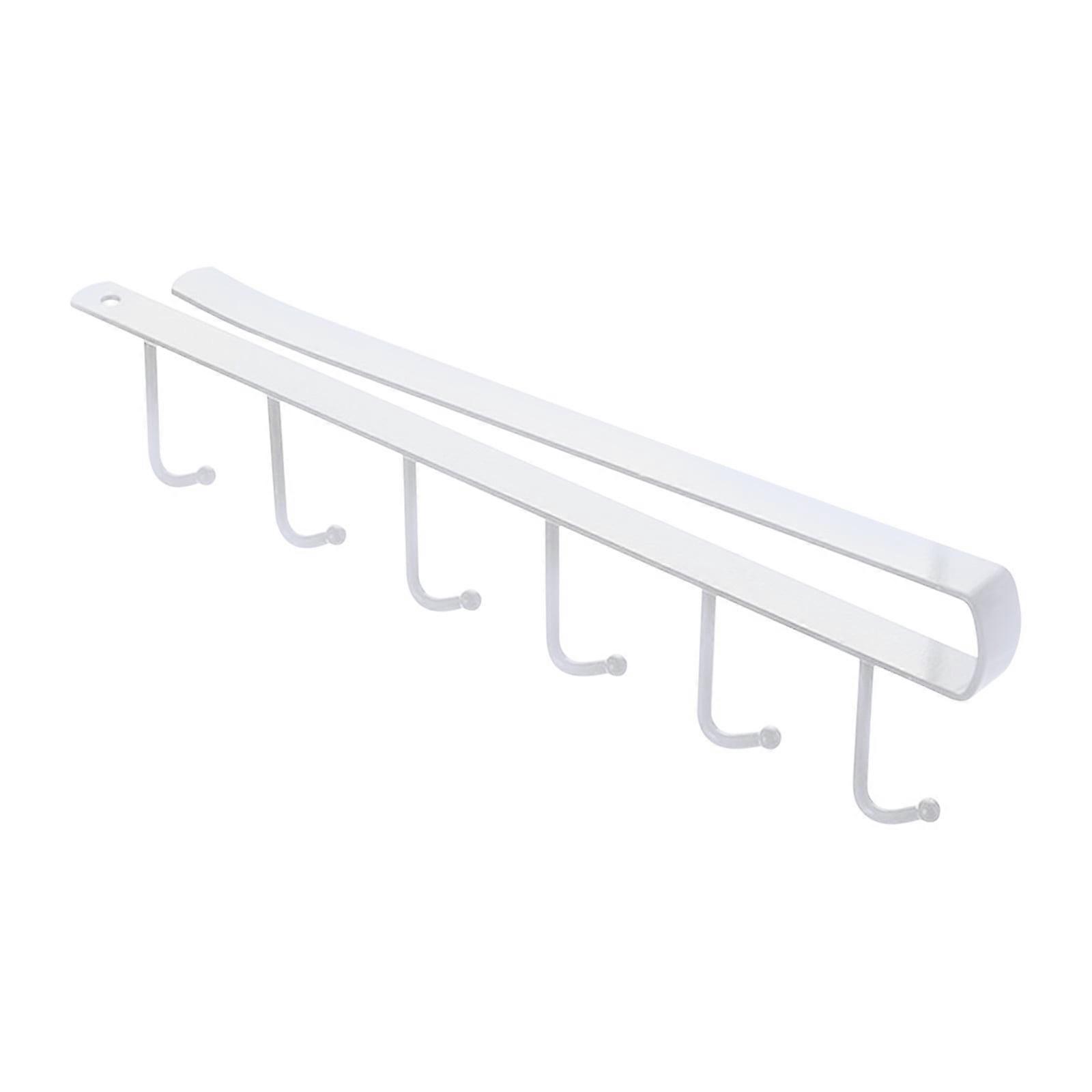 MASTER OF SPACE USE! Under Cabinet Hanger Rack Kitchen Paper Roll Holder Towel Hanger Rack Bathroom Organizer Life Is Organized!