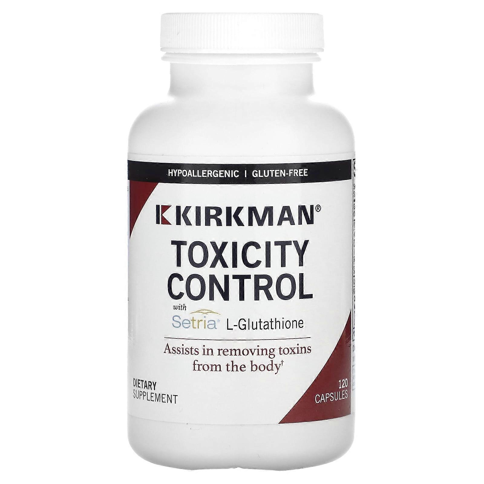 Toxicity Control with Setria L-Glutathione, 120 Capsules