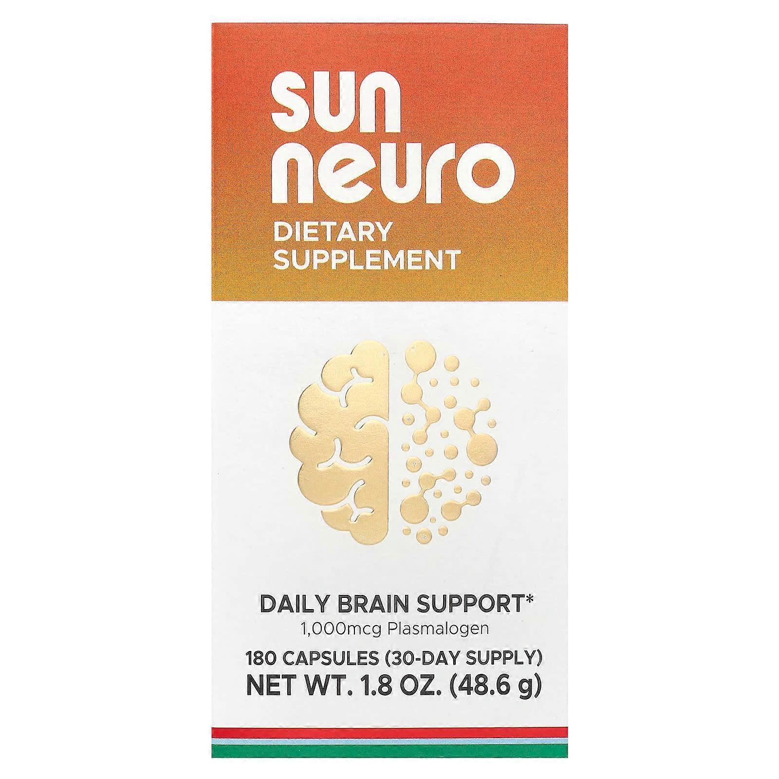 Sun Neuro, 1,000 mcg, 180 Capsules (166 mcg per Capsules)