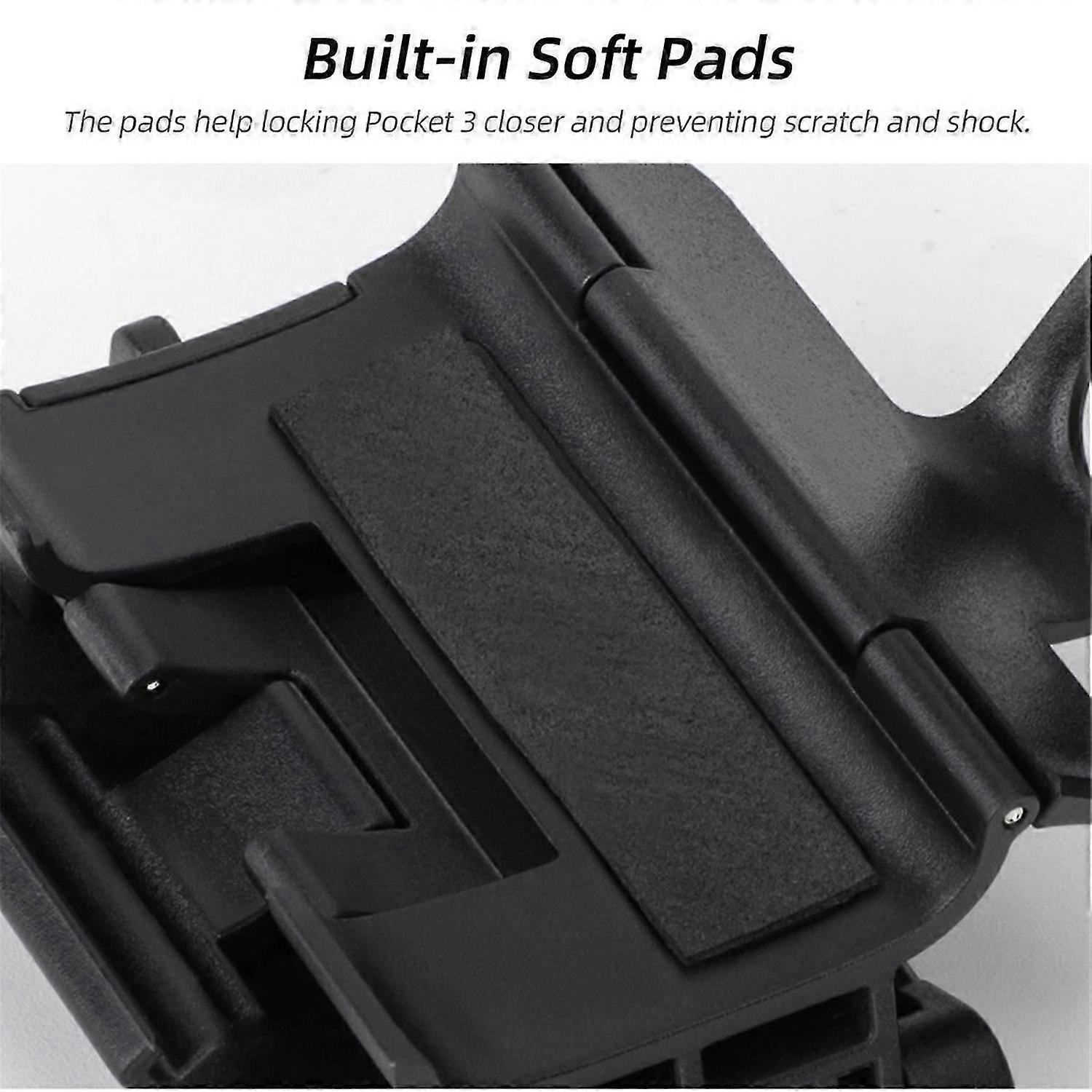 Professional Protective Frame for Pocket3 Stand Base Angle Adjustable Multi-function Desktop Stand