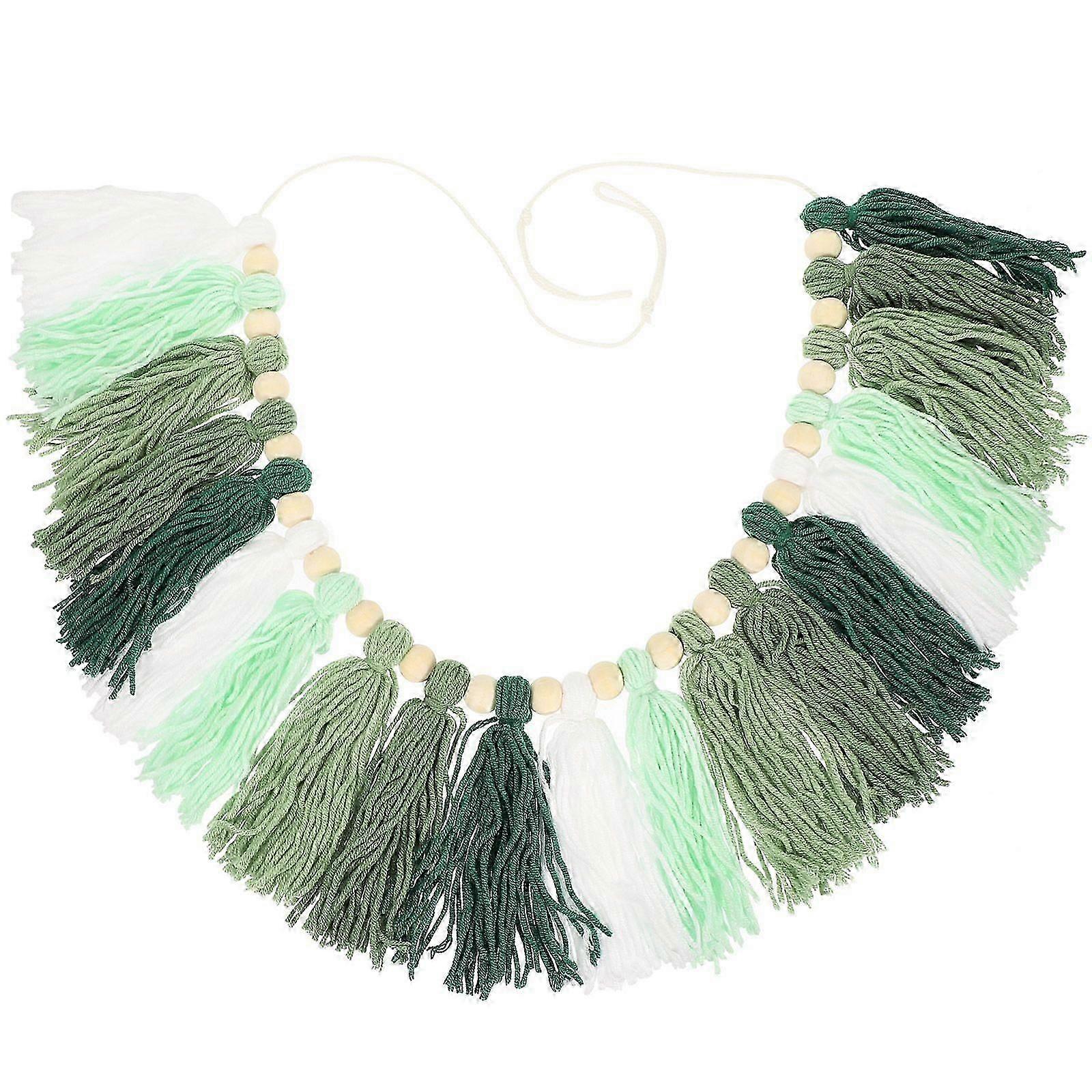 Creative Hanging Display Macrame Creative Tassel Garland Wall Hanging Pendant