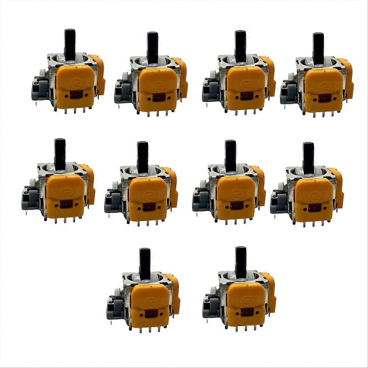 10PCS 4th Gen Hall Electromagnetic Joystick For PS5 Game Console