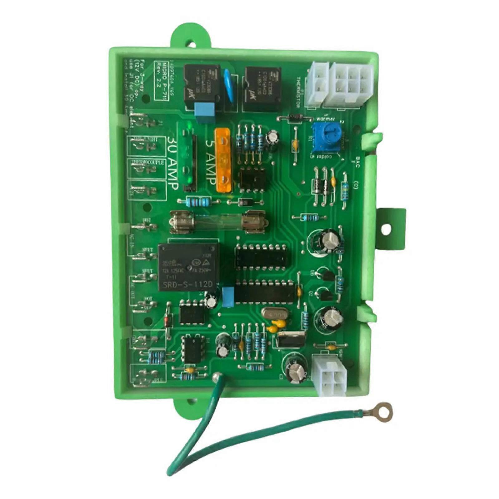 Electronics Main Power Control Board for 2 Or 3 Way Refrigerator P711 Replacement Control Circuit Board Multicolor