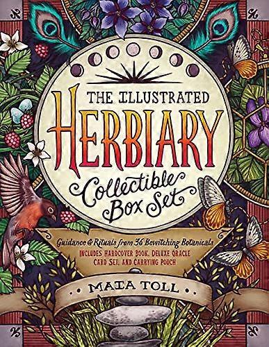The Illustrated Herbiary Collectible Box Set: Guidance and Rituals from 36 Bewitching Botanicals; Includes Hardcover Book Deluxe Oracle Card Set and