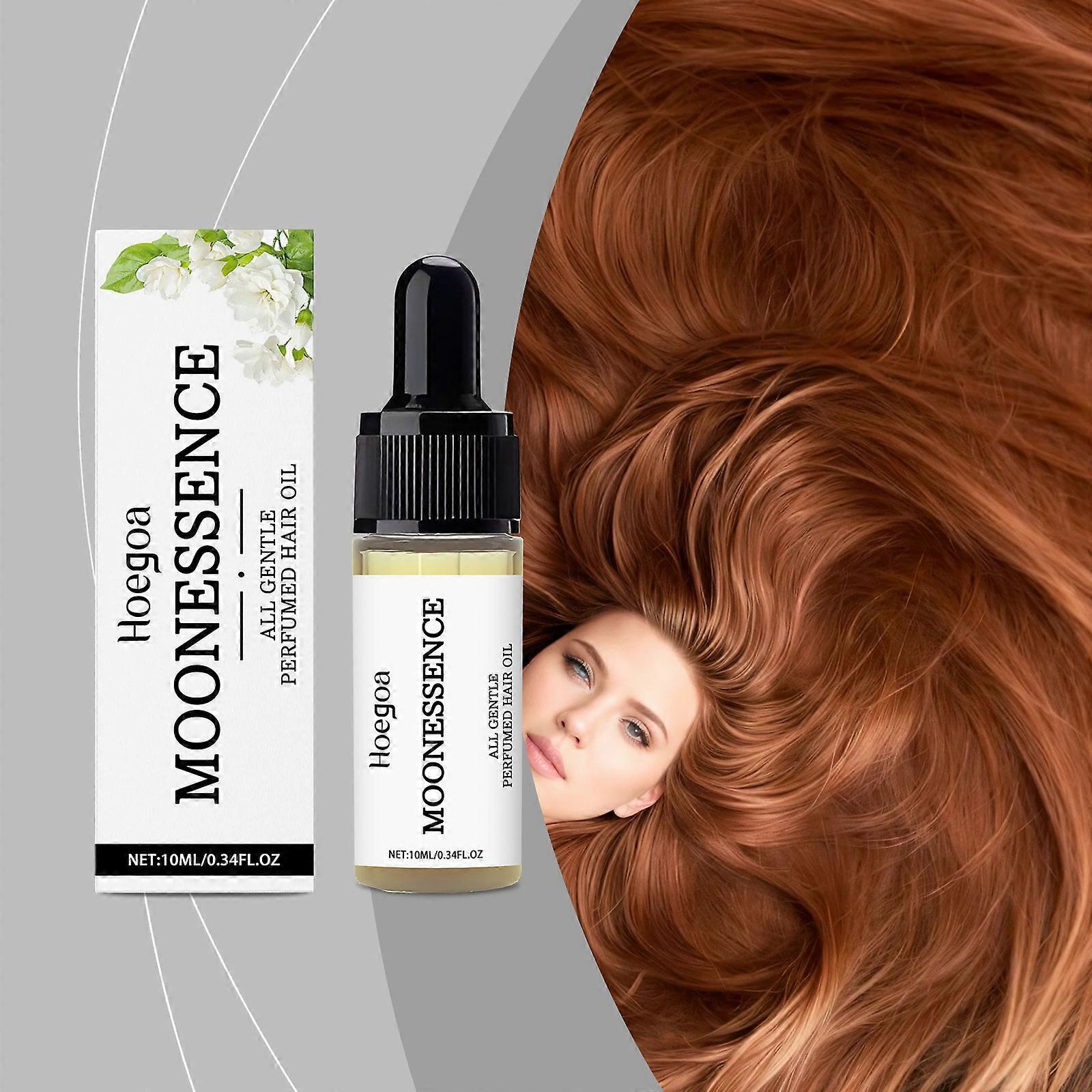 Óleo Essencial para Cabelo Hoegoa Perfume: Nutre suavemente os cabelos, deixando-os macios e com uma fragrância duradoura. Ideal para massagem diária no couro cabeludo.