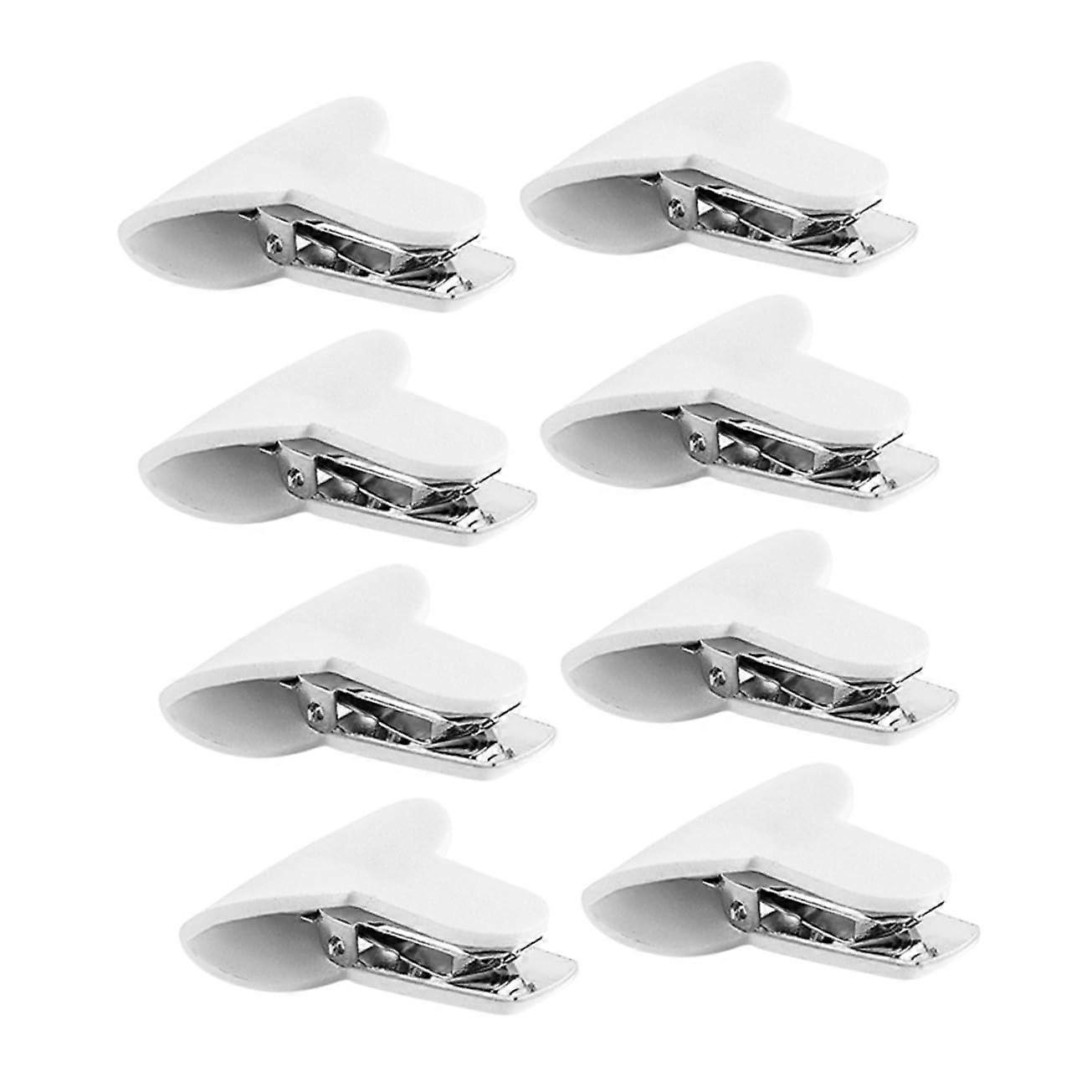 8pcs Nonslip Quilt Clips Foam Comforter Fixators For Blanket Holders Fastening Clamps Easy Attach Remove Secure Bedding