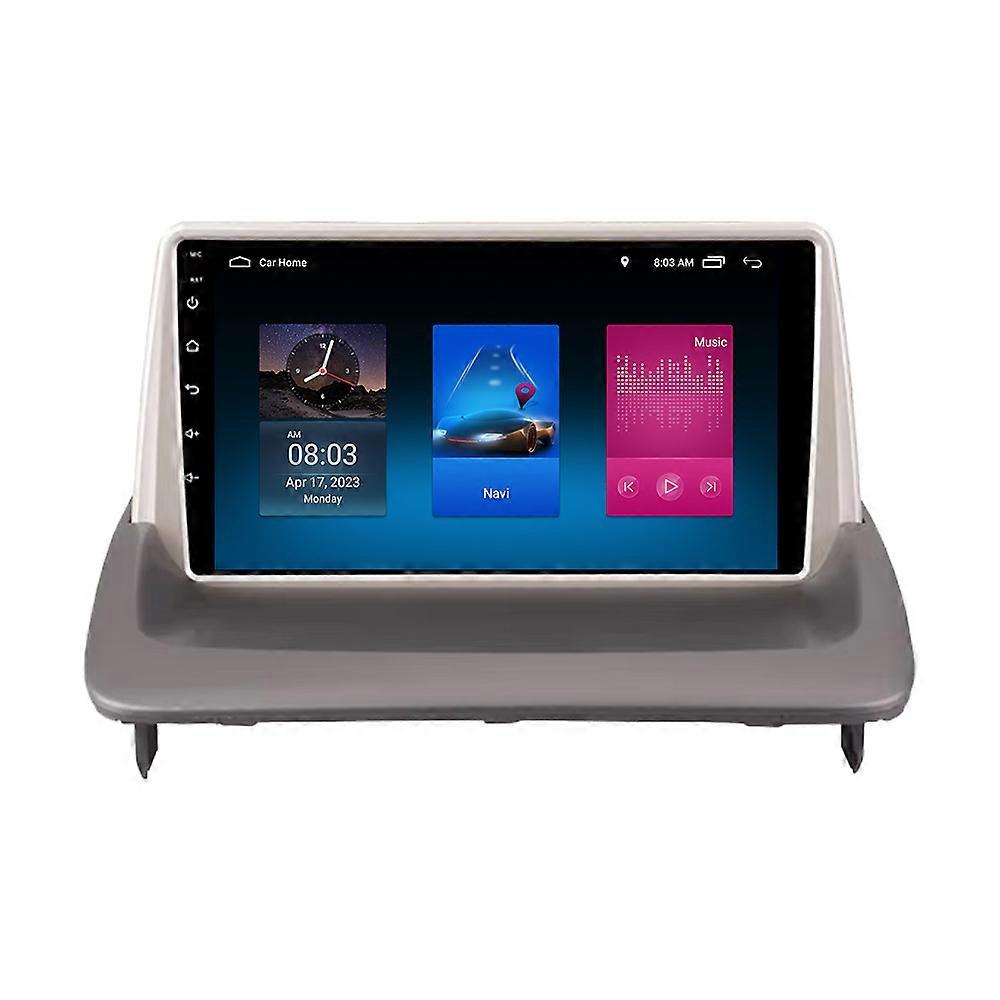 RoverOne Car Stereo Radio Bluetooth CarPlay Android Auto GPS Sat Nav Touch Screen for Volvo C30 S40 V50 C70 2004 - 2012