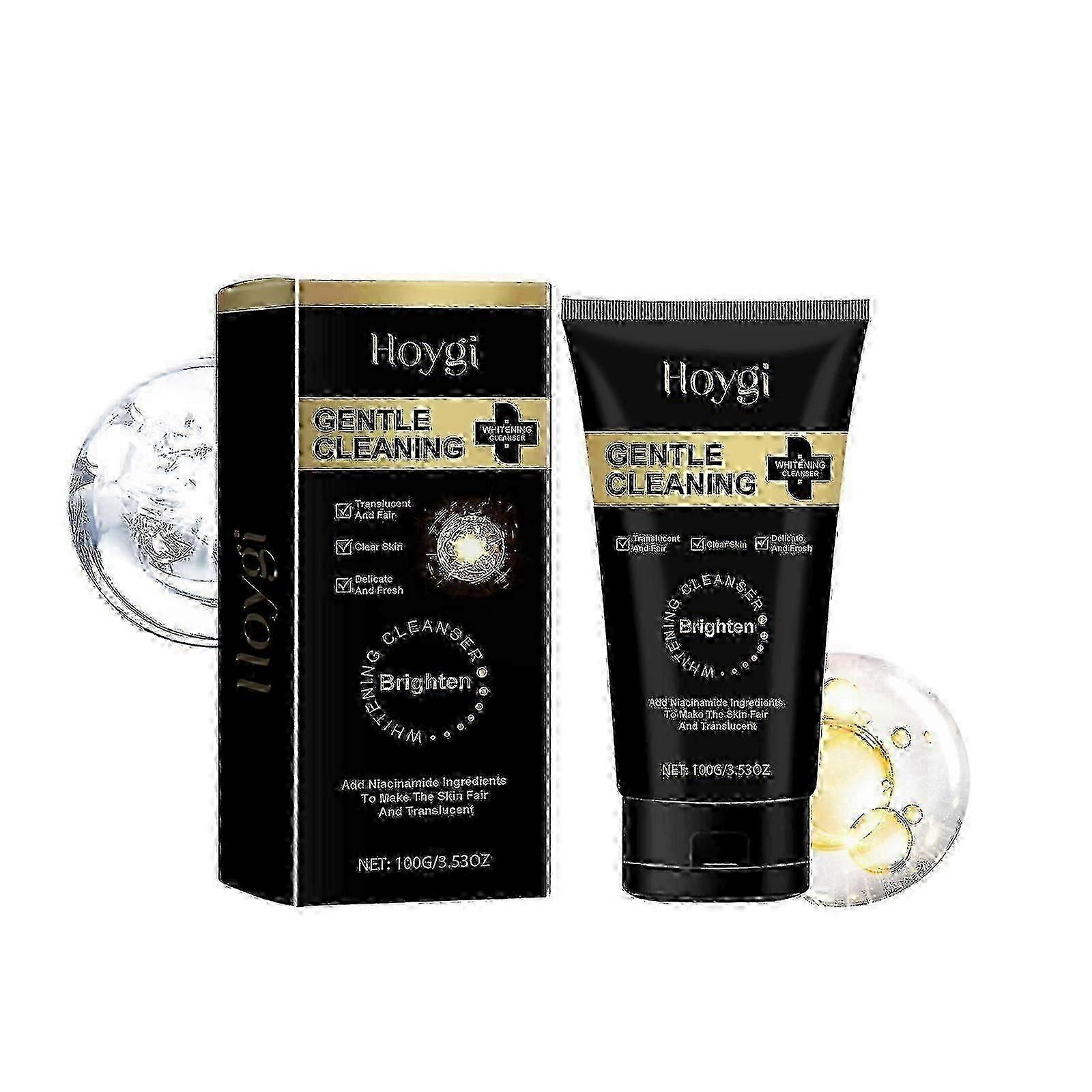 ニコチンアミドブライトニングクレンザーは、顔の肌をやさしく潤い、リフレッシュします ブライトニングクレンザー