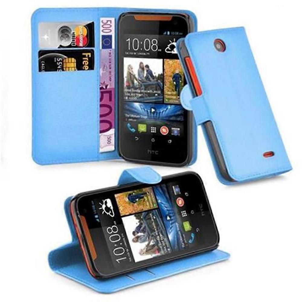 HTC Desire 310 Case - Protective Case with Card Slots and Stand Function