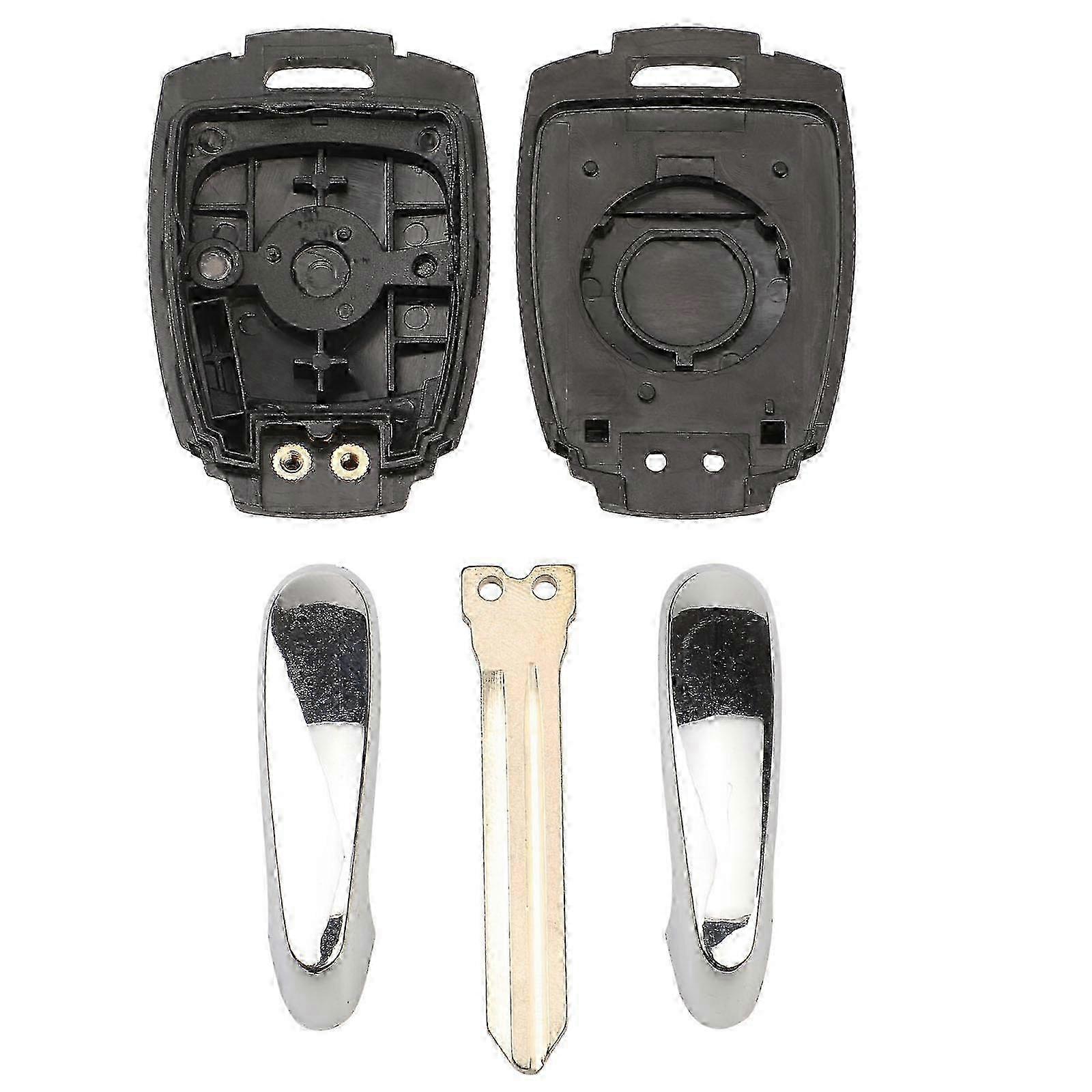 z jingyuqin 2 Buttons Replacement Remote Car Key Shell Case Fob For Ssangyong korando 2012 Action 2012