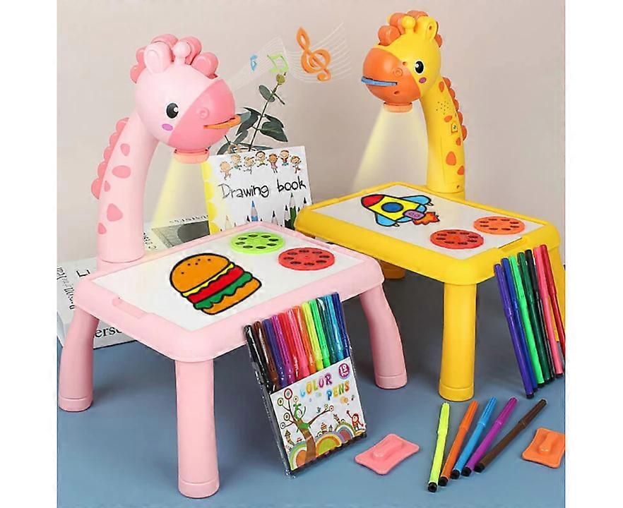 Kids Projection Drawing Board Educational Learning Paint Tool