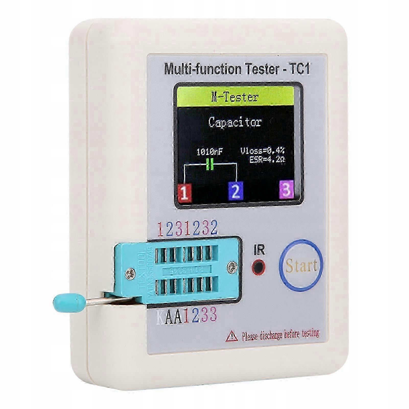 Capacitor Led Coil Transistor Tester 2025
