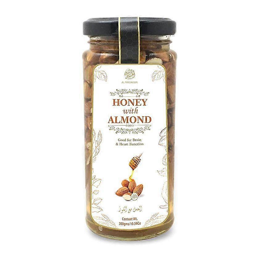 Мед с Миндалем (300 г), Honey With Almond,  AL MASNOON