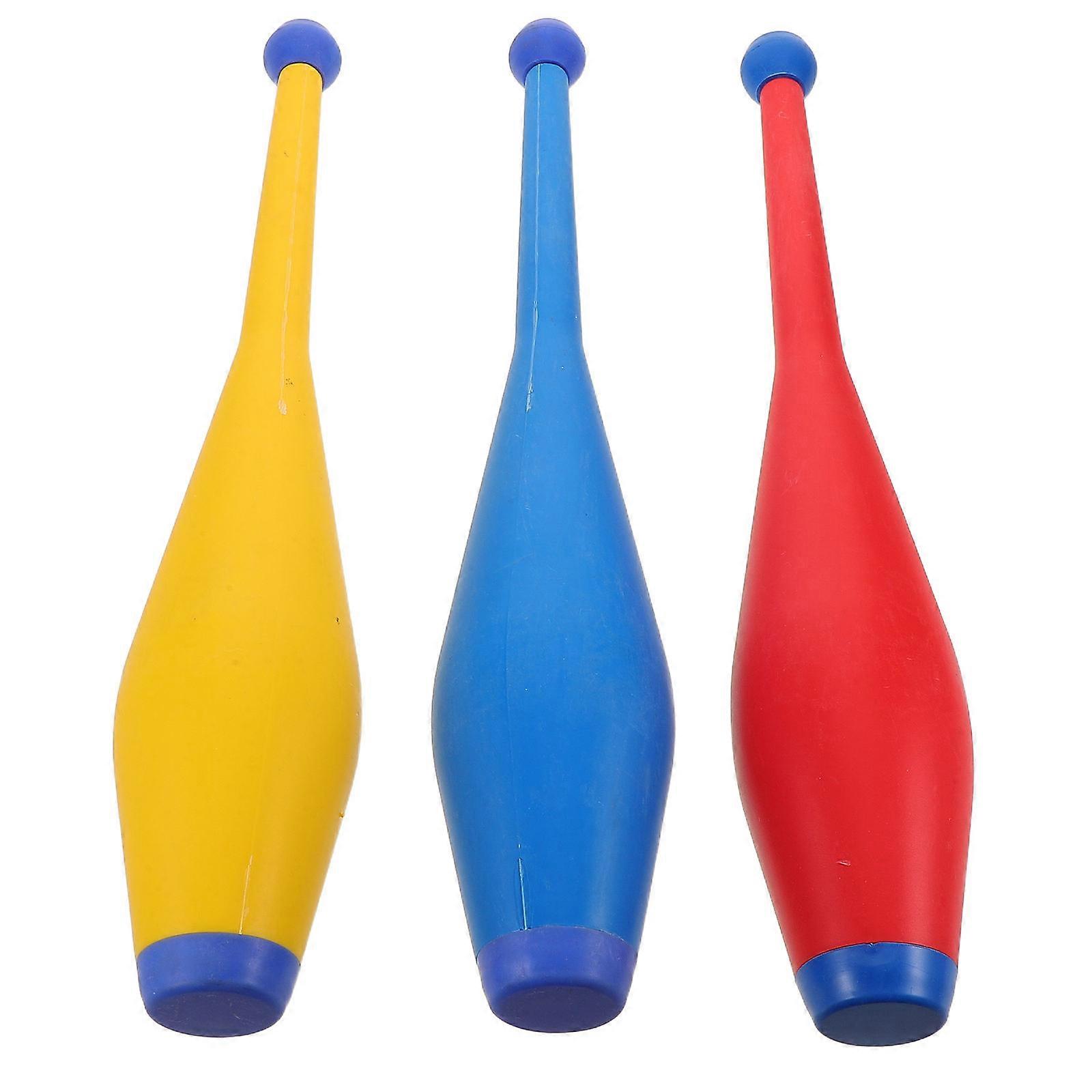 Stage Performance Juggling Sticks Lightweight Professional Props 3Pcs