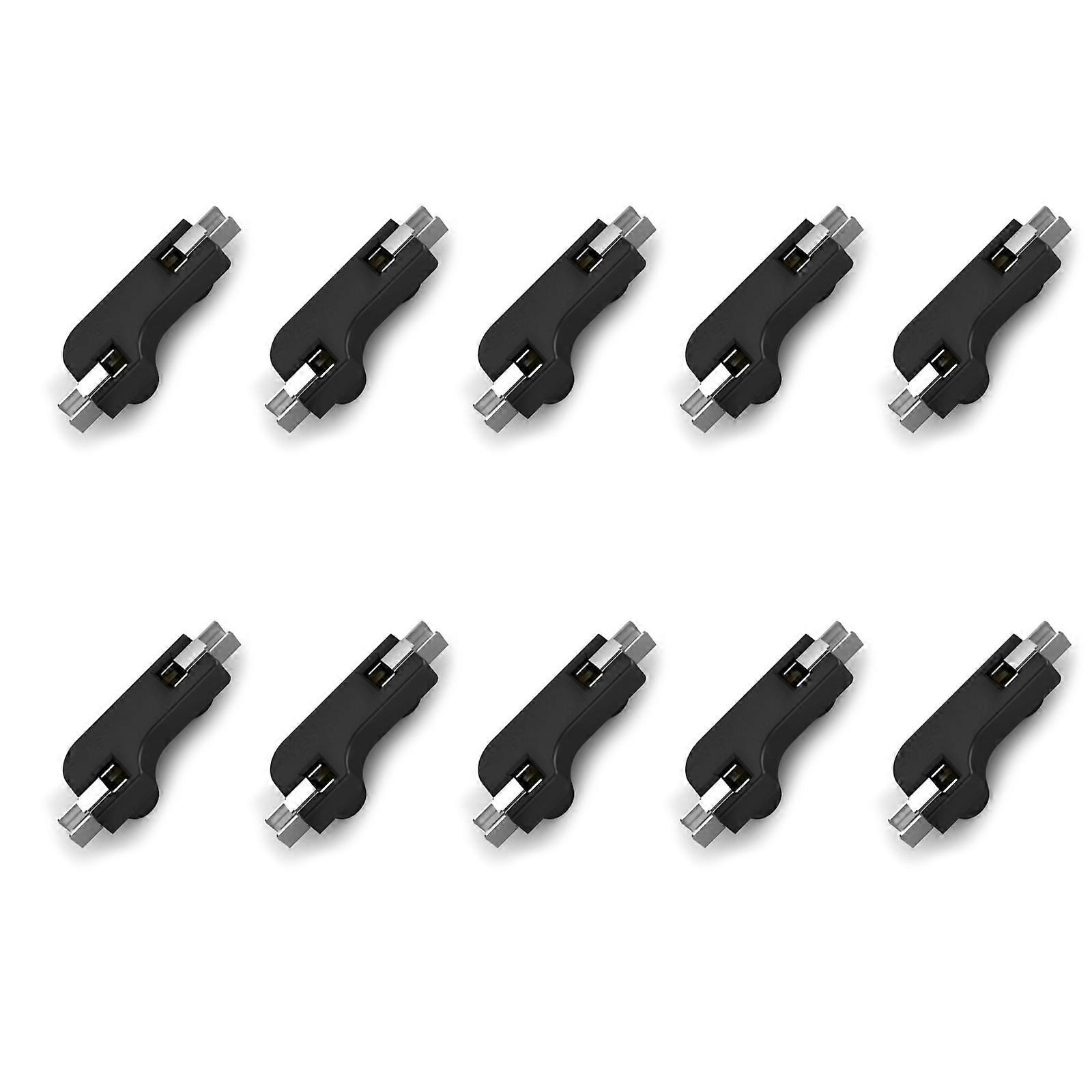 10pcs Hot Swap PCB Socket Hot-swappable Hot Plugs for Mechanical Keyboards DIY Customization & Easy Switches Replacement Multicolor