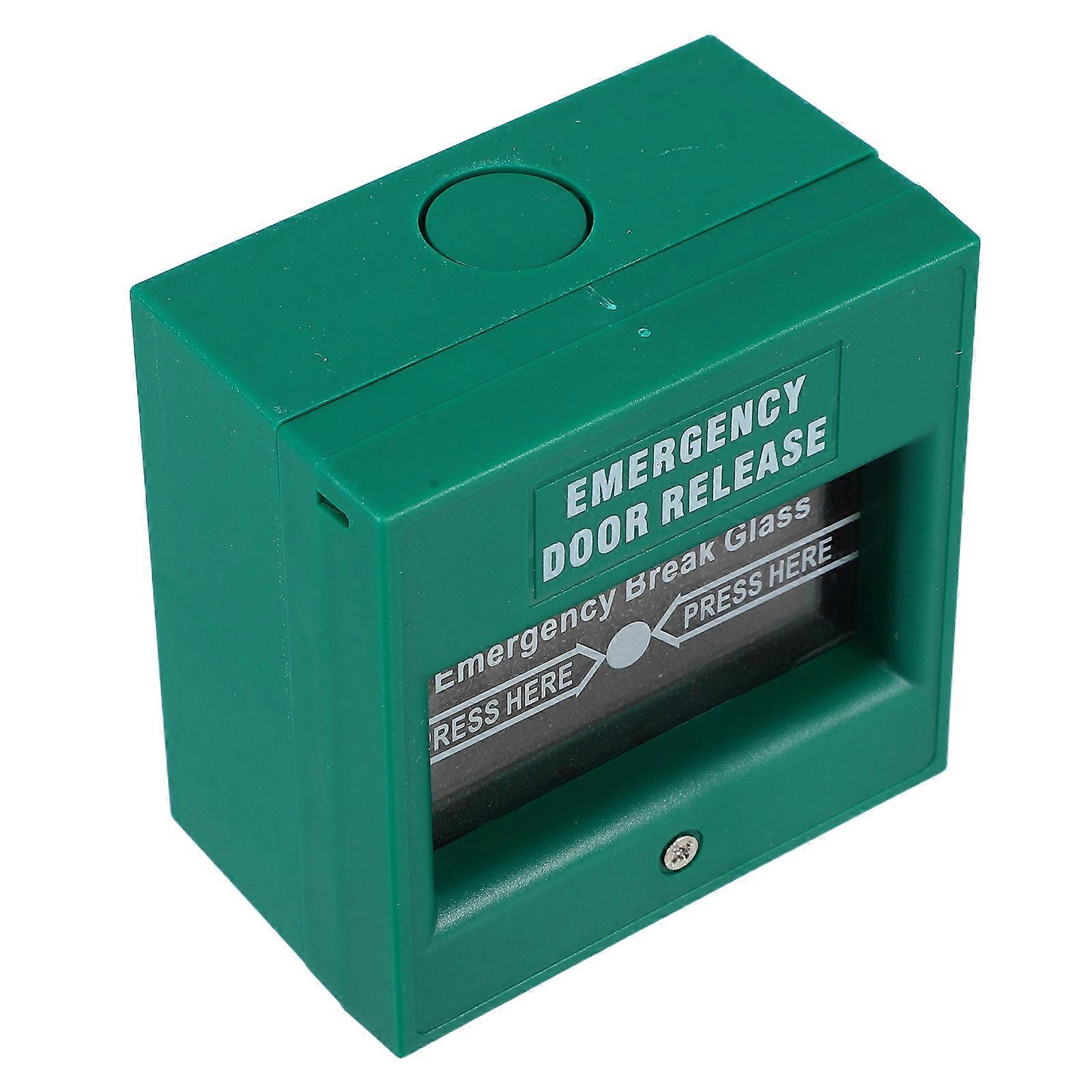 Exit Release Alarm Button for Emergency Fire Safety Wired Resettable Manual Call Point