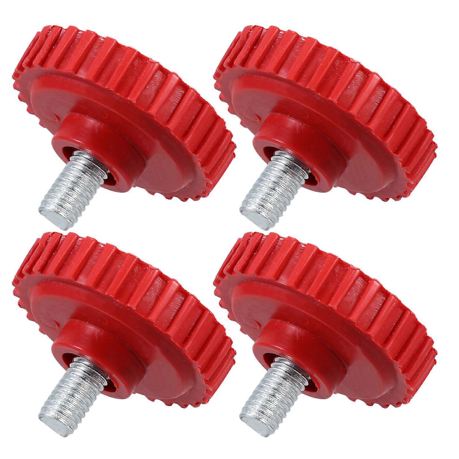 Screw-in Foot Supports for Electronic Scale with Durable Plastic Base 4Pcs Pack